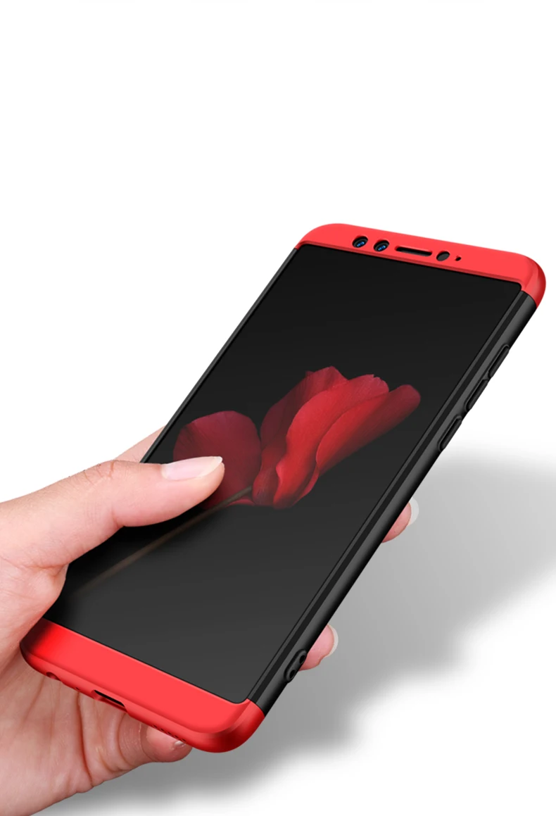 Huawei Honor 9 Lite жесткий чехол 360 градусов Полная Защита задняя крышка ударопрочный чехол для huawei Honor 9 Lite чехол+ стеклянная пленка