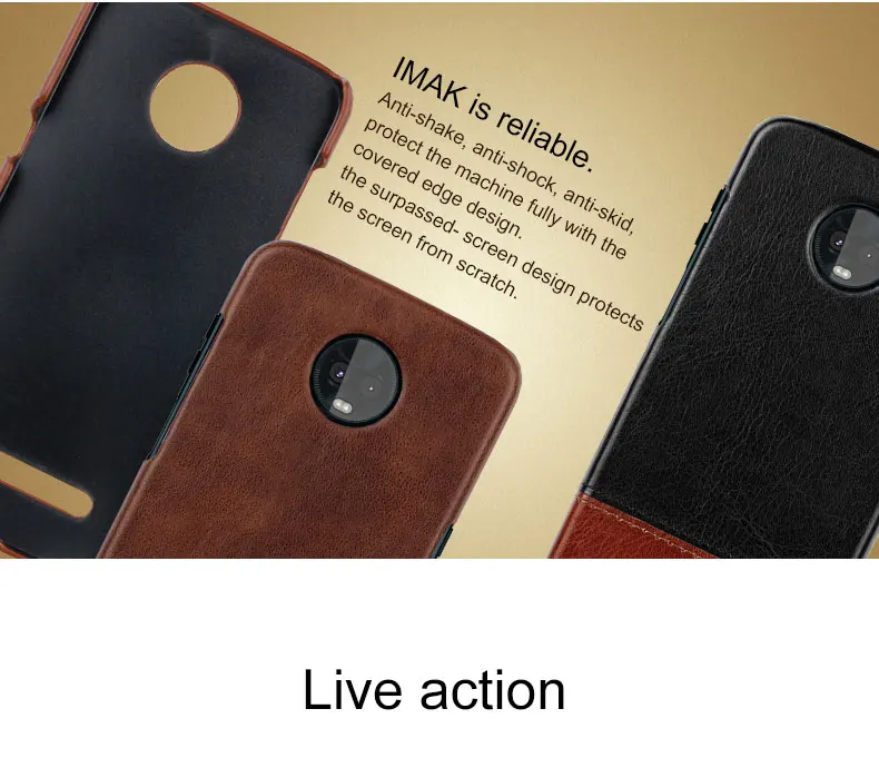 6,01 ''чехол IMAK в сдержанном стиле кожаный чехол для Motorola Z3 Play чехол для Moto Z3 чехол для Motorola Moto Z3 Play чехол MotoZ3 Z3Play