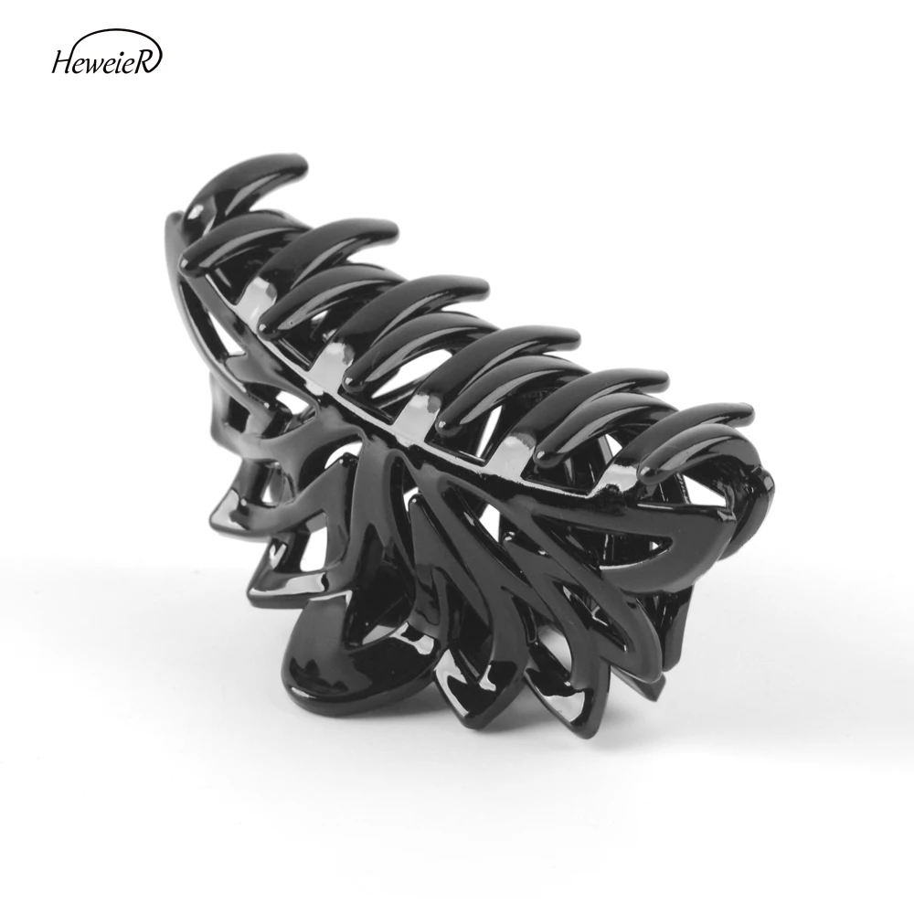 Women Ladies Girl Accessories Plastic Hollow Hair Crab Grasp Clamp Combs Claws Clips Pins Headwear Hairpins Headdress Hairpiece |