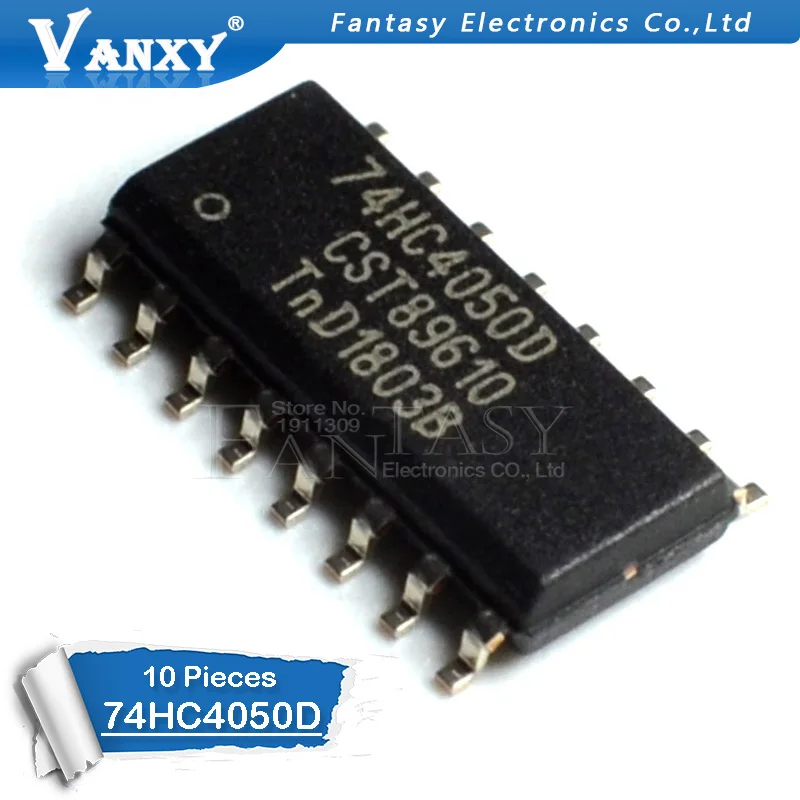 10 шт. 74HC4050D SOP16 74HC4050 SOP SMD 16 SN74HC4050DR новая и оригинальная ИС|smd ic|ic smdsmd 50 |