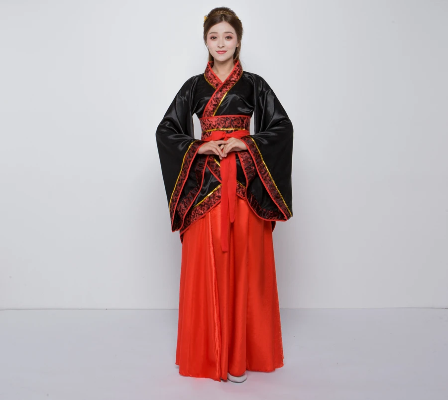 Китайская традиционная Династия Тан древний костюм для женщин ханьфу китайское