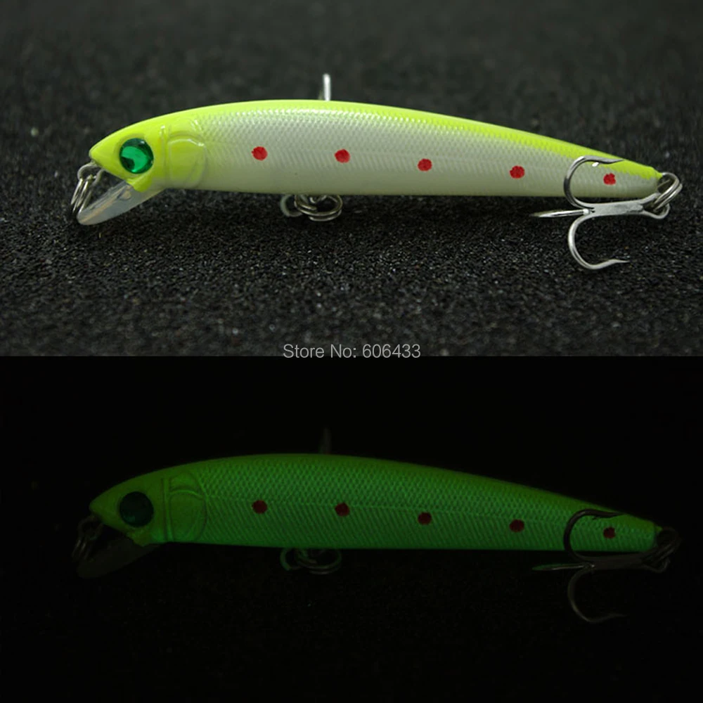 

10PCS Fishing Fish Minnow lure Lures hook fish baits 8.5cm 7g Free shipping