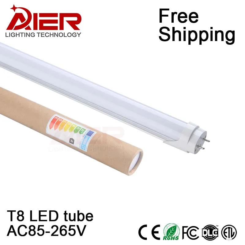 Топ светодио дный светодиодные трубки производитель 2светодио ft T8 свет 600 мм 10 Вт