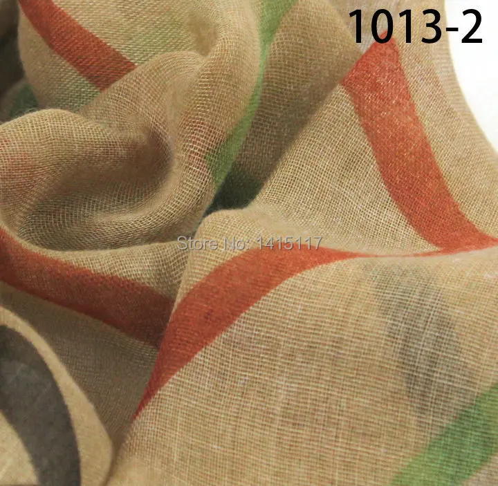 Бесплатная доставка 2014 Осенний женский модный однотонный хлопковый вуаль теплый