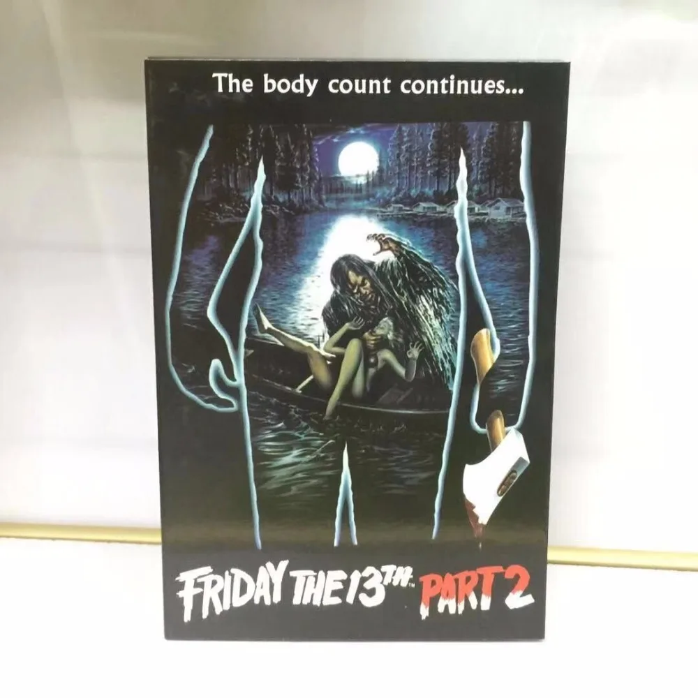 NECA пятница часть 2 Джейсон ПВХ экшн фигурка модель игрушка для рождественского