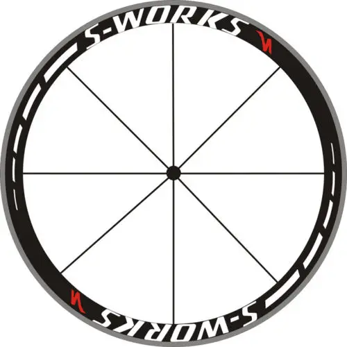S-works набор колес наклейки на обод для углеродного шоссейного велосипеда SWORKS 40 мм 50 мм Гонки Велоспорт Замена наклейки