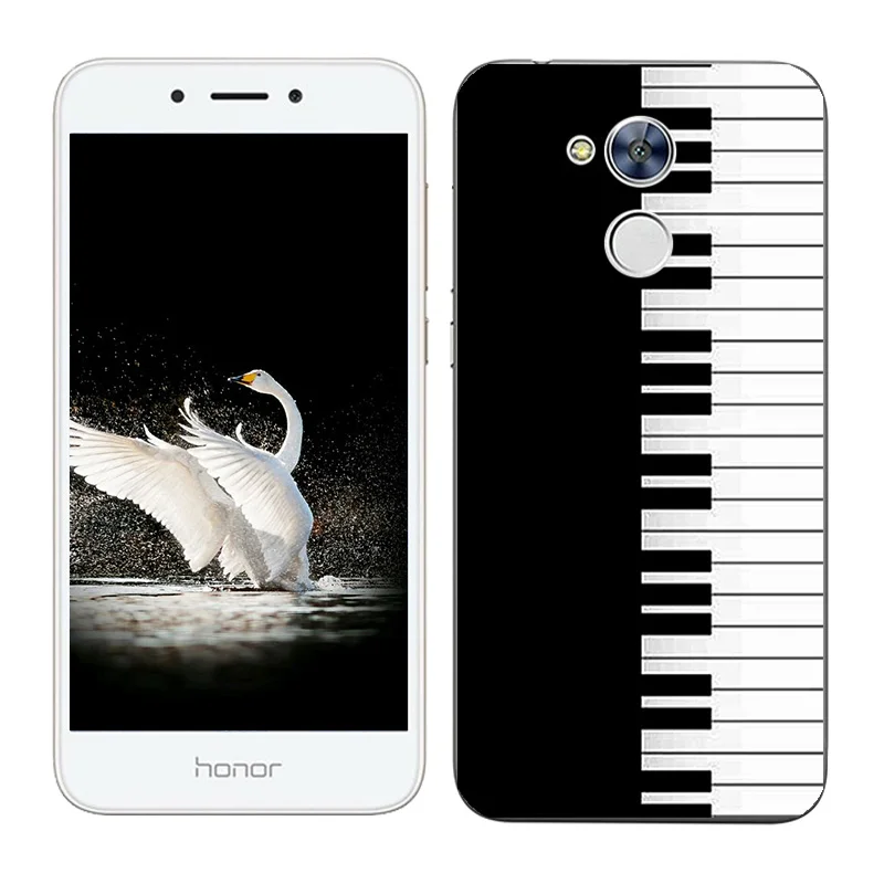 18 Мягкий силиконовый чехол для huawei Honor 8X 7C 7A Pro 6A 7X 6X 5C 9, защитный чехол для huawei Y6 4C Pro JSN-AL00 С Рисунком Тигра - Цвет: 18