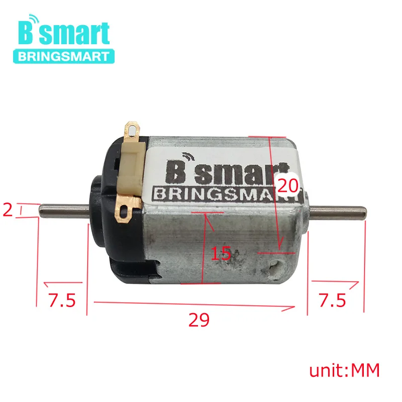 Высокоскоростные двухвальные удлинители Bringsmart 3 в 11000 об/мин электродвигатель