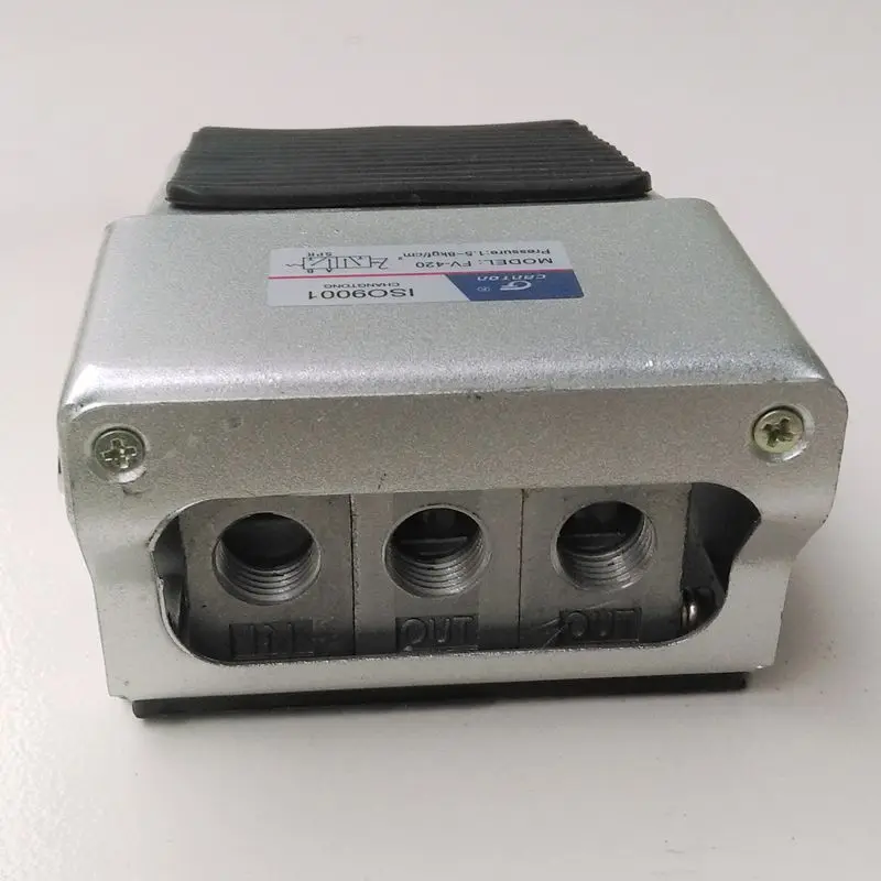 Фото Пневматический Ножной клапан FV420 2 позиционный 4 ходовой клапан valve for water heater valve Пневматический Ножной клапан FV420 2 позиционный 4 ходовой клапан valve for water heater valve