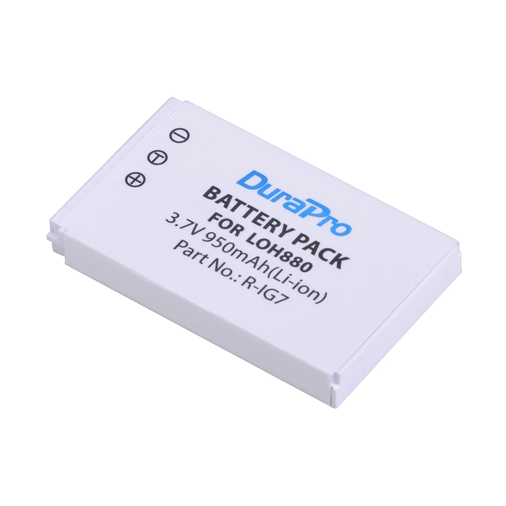 Аккумулятор DuraPro для камеры Logitech Harmony LOH880 One 900 720 850 880 885 890 Pro H880 1 шт. 950 мАч