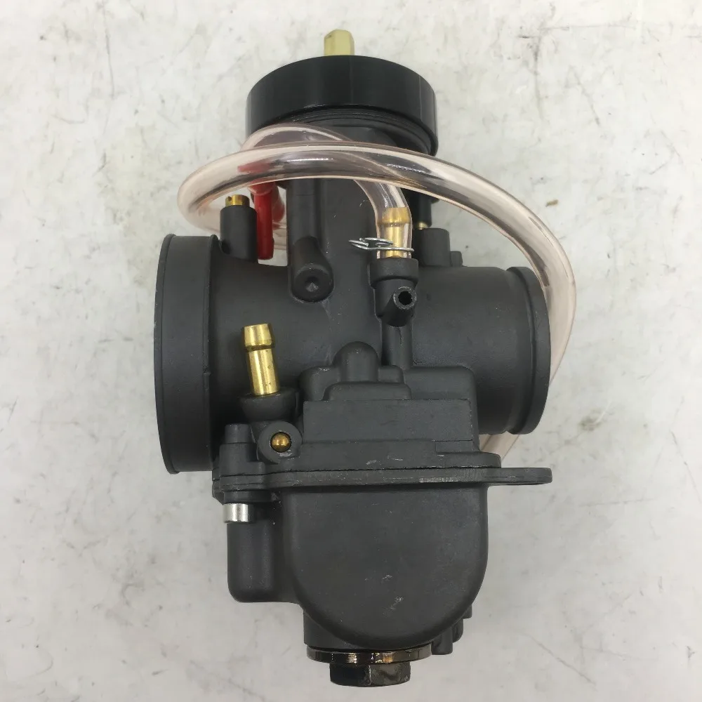Черный карбюратор SherryBerg PWK34 34 мм гоночная круглая головка замена mikuni Keihin Carb 34PWK