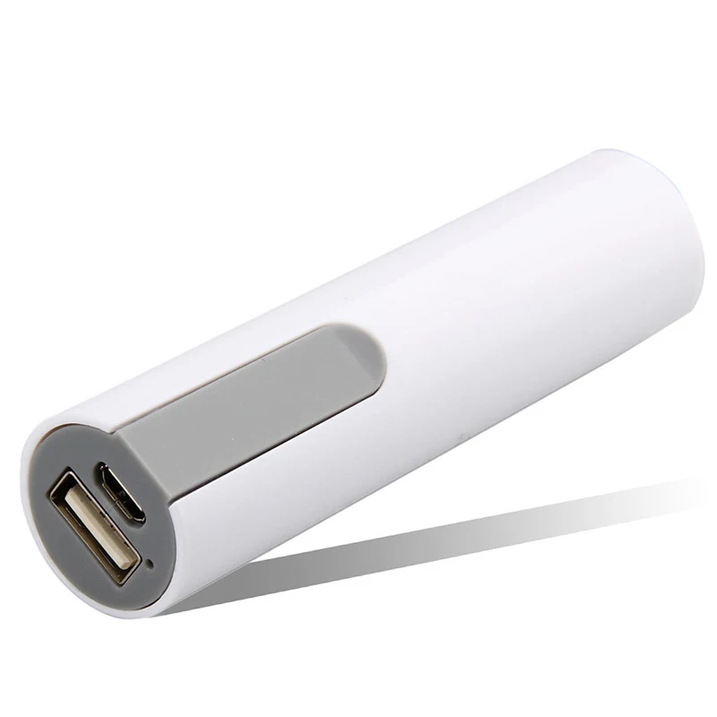 5V USB портативный внешний аккумулятор чехол Комплект 18650 зарядное устройство DIY коробка для сотового телефона - Цвет: Grey