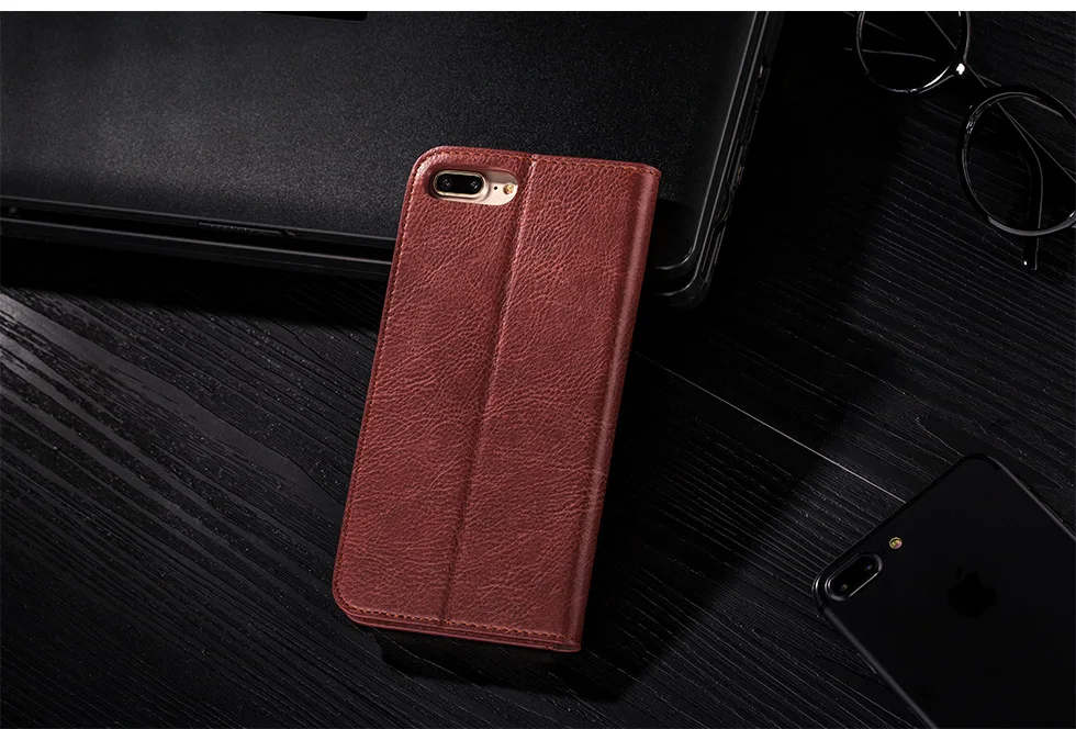 Musubo чехол для Apple iPhone 7 Plus флип чехол для iPhone 6 6 S Samsung Galaxy S8 плюс Примечание 8 кожаный чехол подставка крышка кошелек сумка