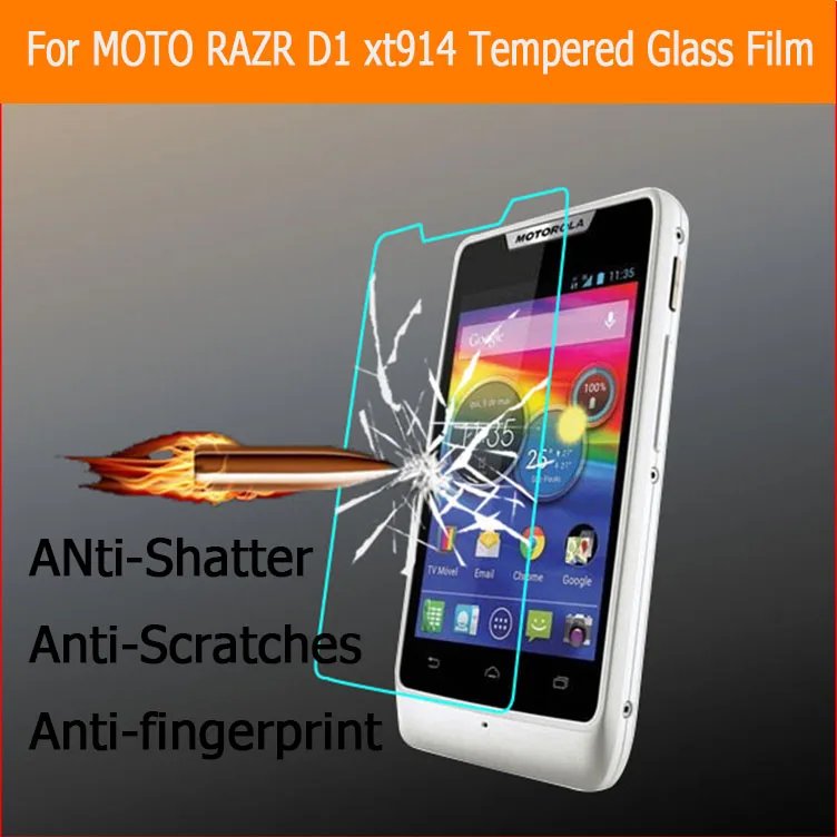 Пленка из закаленного стекла для Motola RAZR D1 XT914 D3 стеклянная пленка Moto Droid Ultra U XT1097