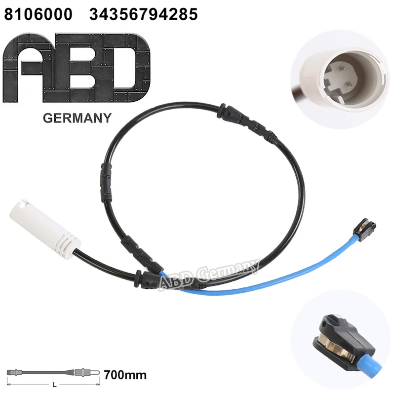 Алюминиевый датчик износа передней тормозной колодки 34356794285 для BMW E88 E82 Coupe 2007-2013 |