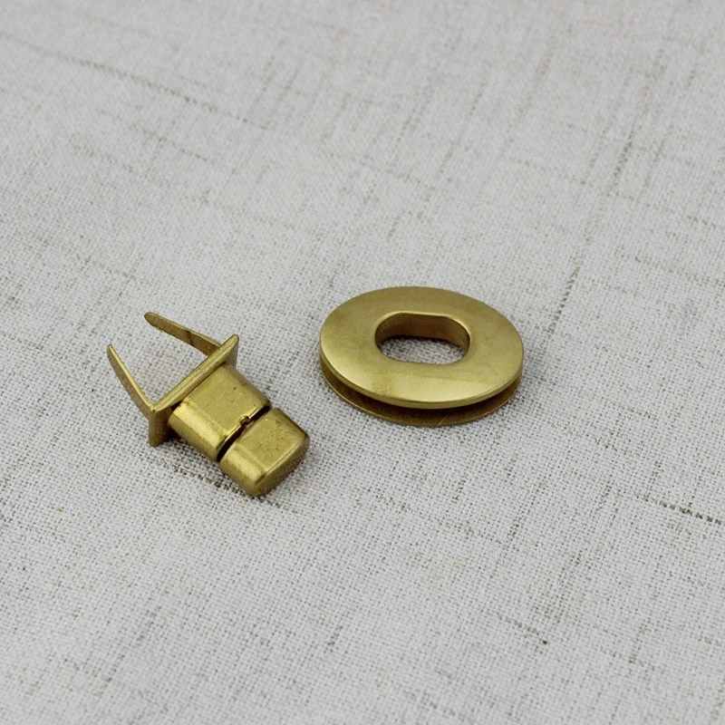 1 10 50 штук 29*21 мм тусклый Золотой поворотный кошелек twist locks Флип замок Овальный
