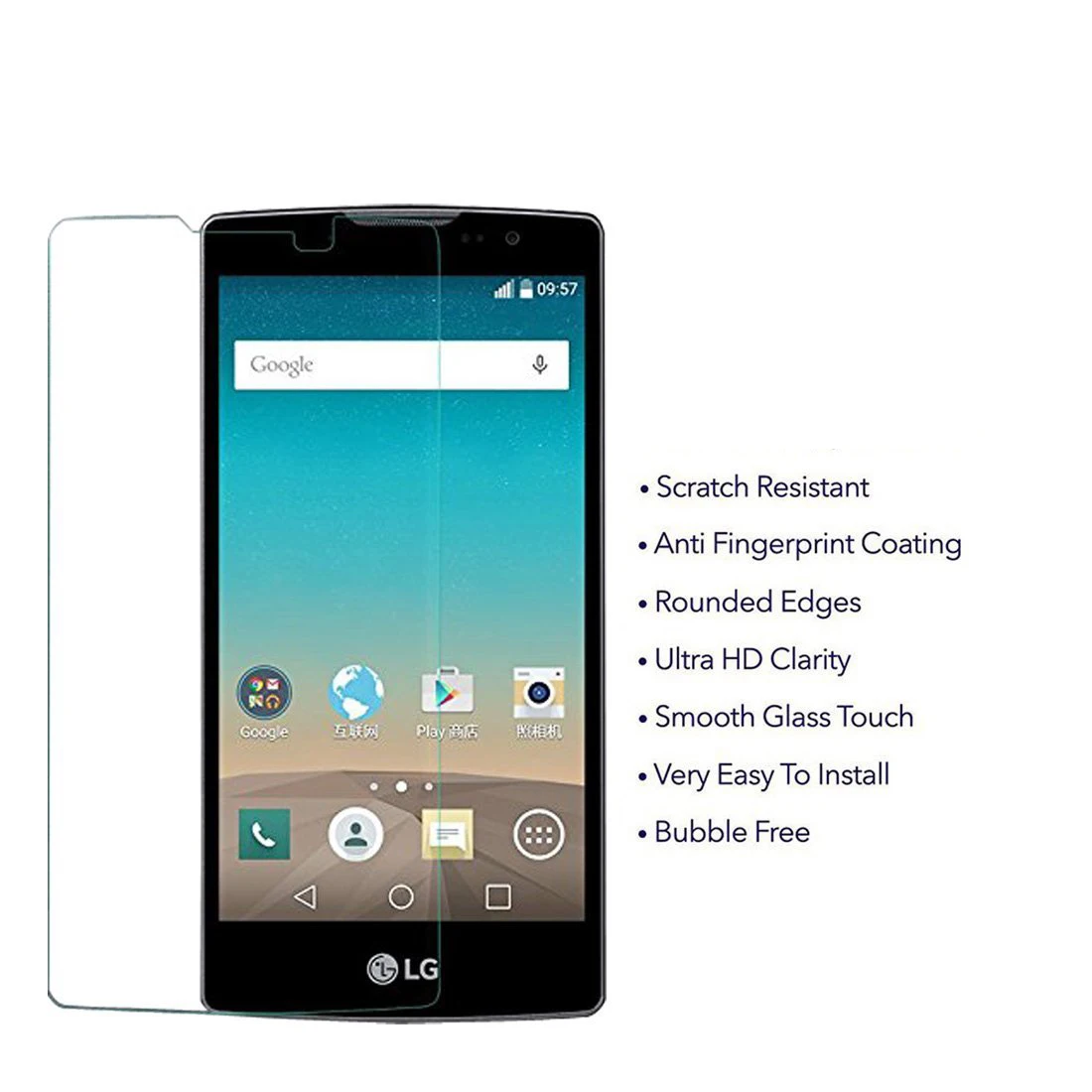 2.5D 0 26 мм 9H Премиум Закаленное стекло для LG Spirit 4G LTE H420 H422 H440 Защитная пленка * |