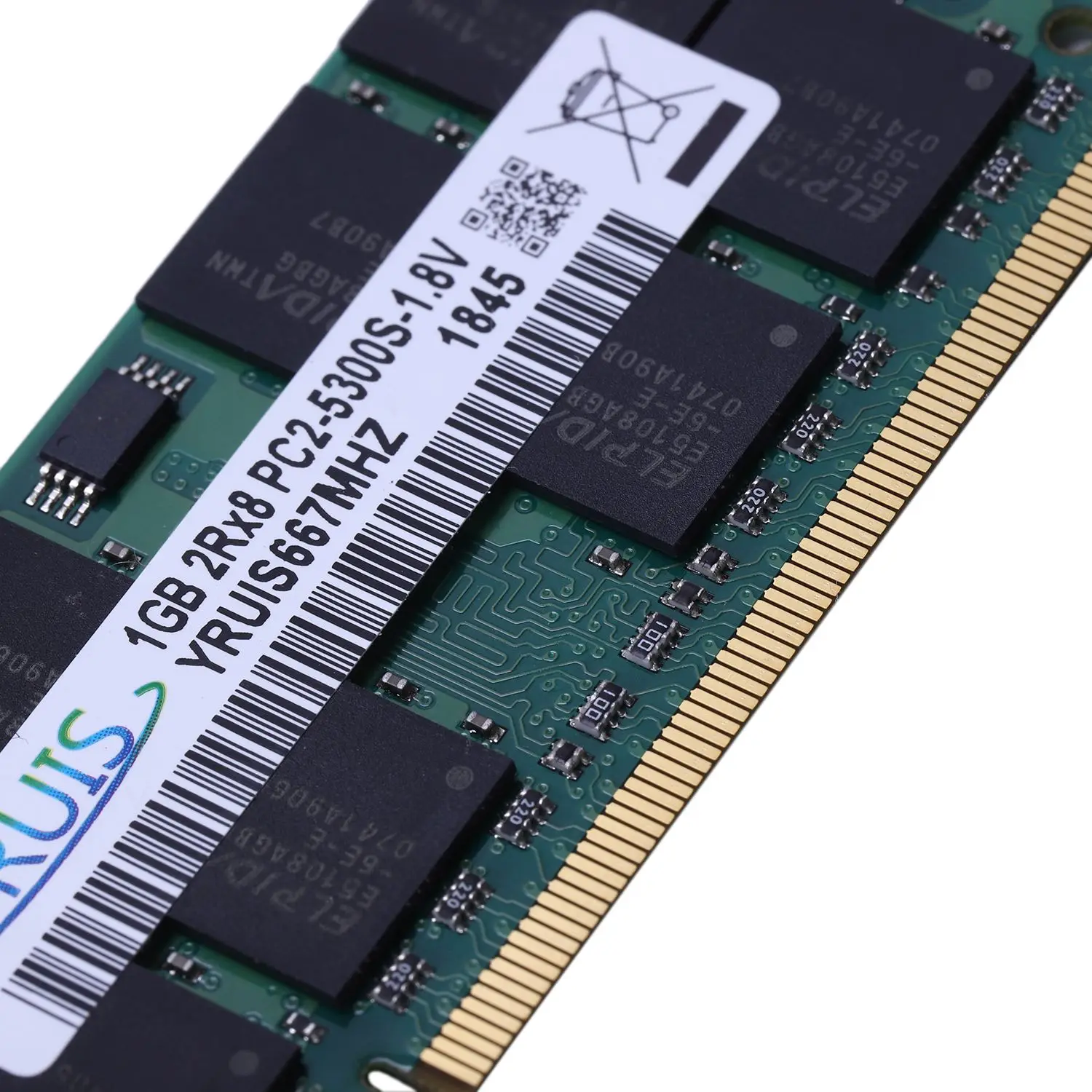 Горячая-Yruis Ddr2 800 МГц ОЗУ Sodimm память ноутбука поддержка Memoria Ddr2 ноутбук(1,8 в
