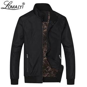 Мужская куртка LOMAIYI, теплая, деловая, повседневная, приталенная, ветровка, с меховой подкладкой, BM249, на осень-зиму