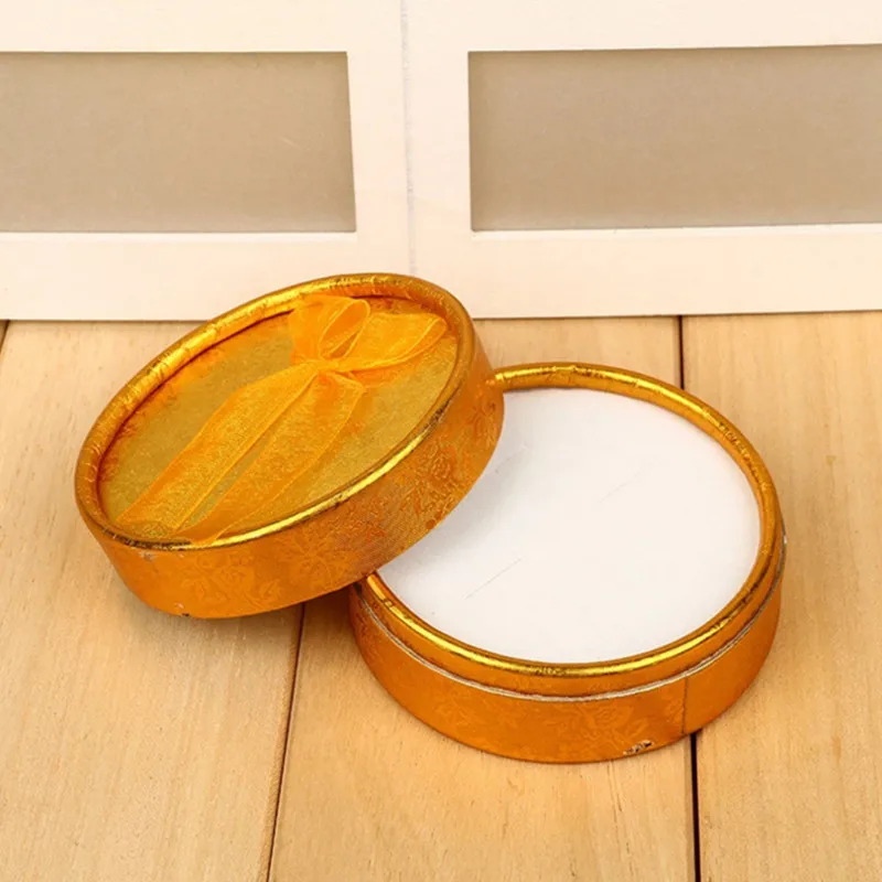 

Wholesale 4pcs Assorted Colors Jewelry Display Box Fashion Ring Earrings Box 8.3*8.3*3.5cm Hot Sale Packaging Gift Box WYAZSY