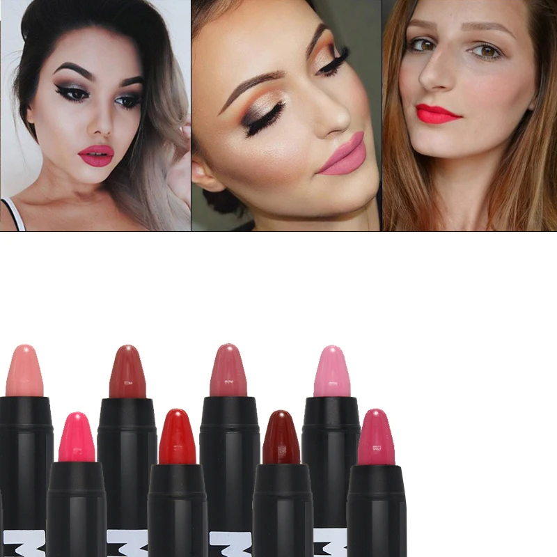 MISS ROSE Pen губная помада сексуальная красота водостойкая стойкий порошковый