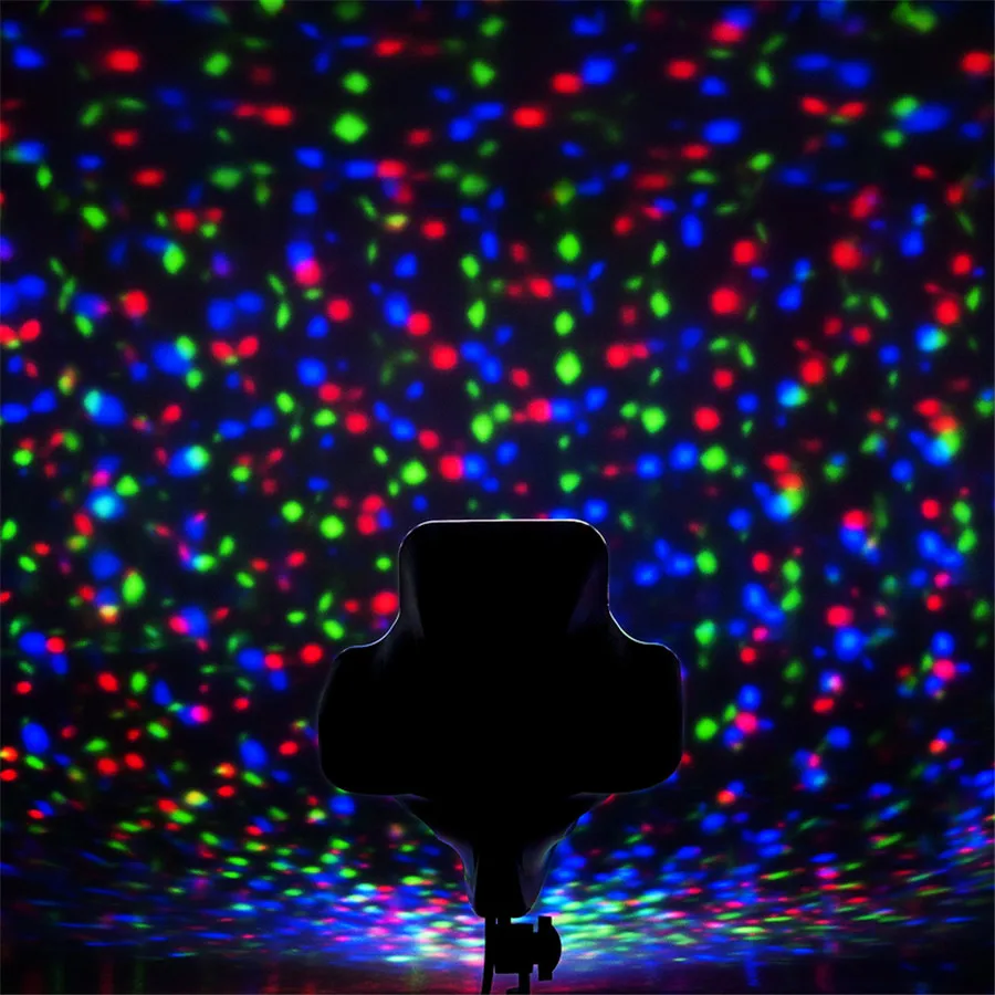 Водонепроницаемый Рождественский RGB проектор BEIAIDI уличная лампа для