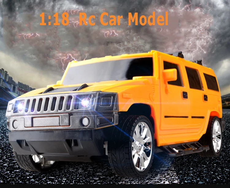 1:18 радиоуправляемая модель автомобиля для Hummer H2 пульт дистанционного управления