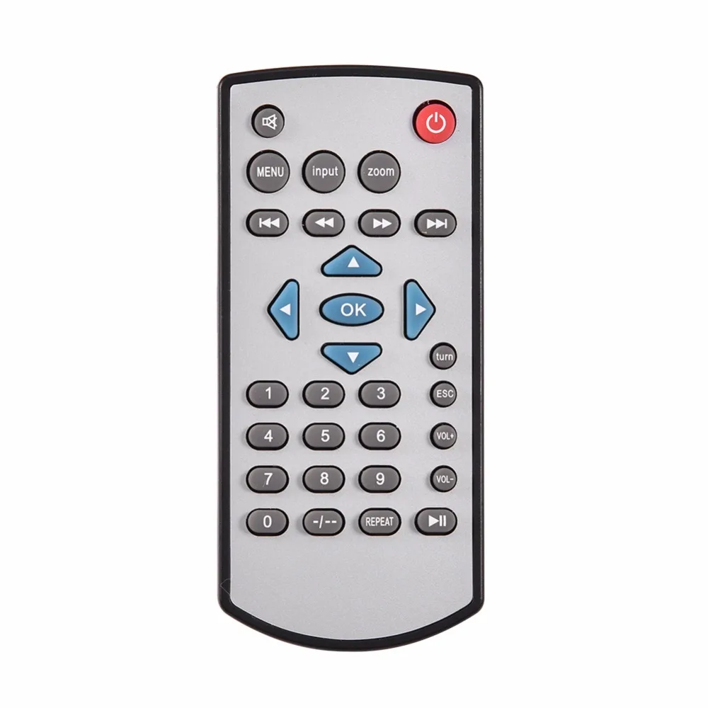 Мини-проектор для личного домашнего кинотеатра светодиодный HD HDMI проектор с несколькими интерфейсами медиаплеер 1920x1080 P AV USB VG 24w US Plug