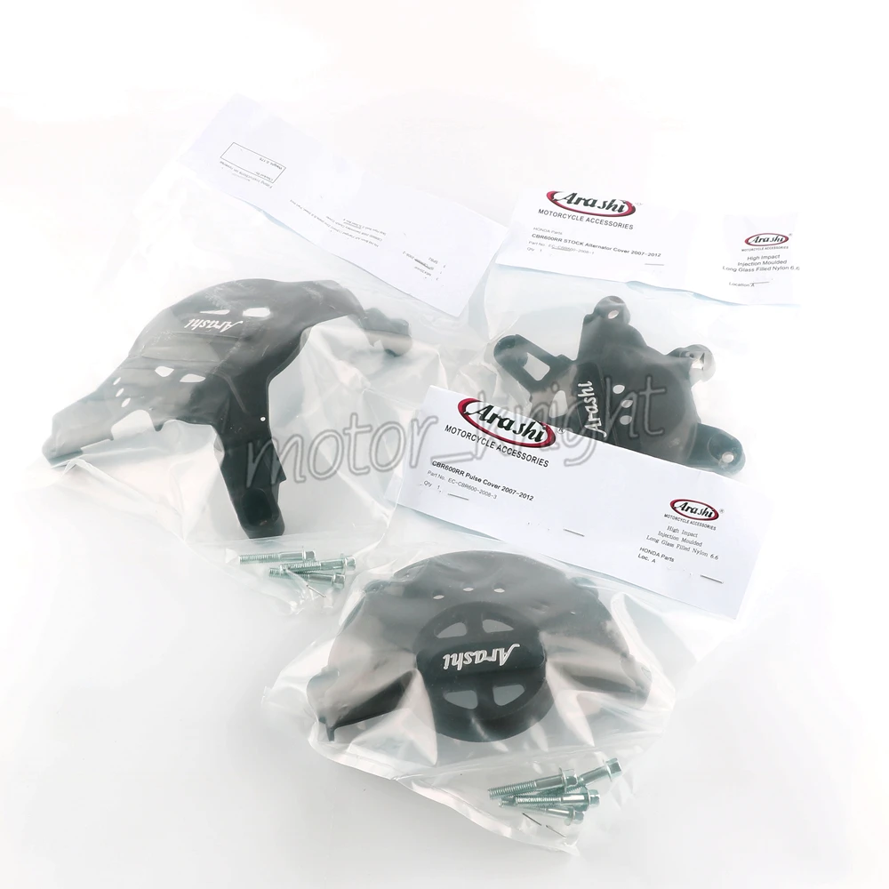 Комплект крышек двигателя Arashi CBR600RR для HONDA CBR 600 RR 2007 2008 2009 2010 2015 2016 защитный чехол