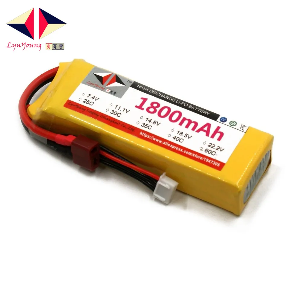 Аккумулятор HX Lipo 3S 11 1 В 1800 мАч 25C 30C 35C 40C 60C для радиоуправляемого дрона