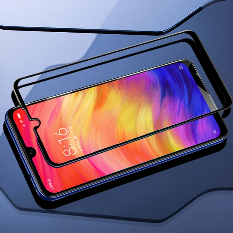Защитная пленка для экрана для xiaomi redmi 7, закаленное стекло, xiaomi redmi y3, полное покрытие, полностью клеящаяся пленка mofi, ультратонкая Защитная пленка для redmi 7