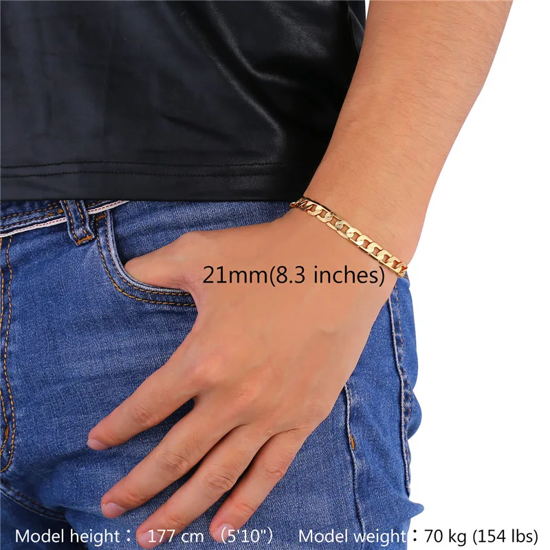 Collare браслет мужские ювелирные изделия оптовая продажа золото/розовое