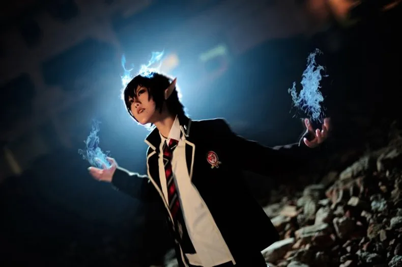 Реквизит для косплея Blue Exorcist Armagh от Mongolia / Okumura Rin False True Zhu cos Elf Ears реквизит