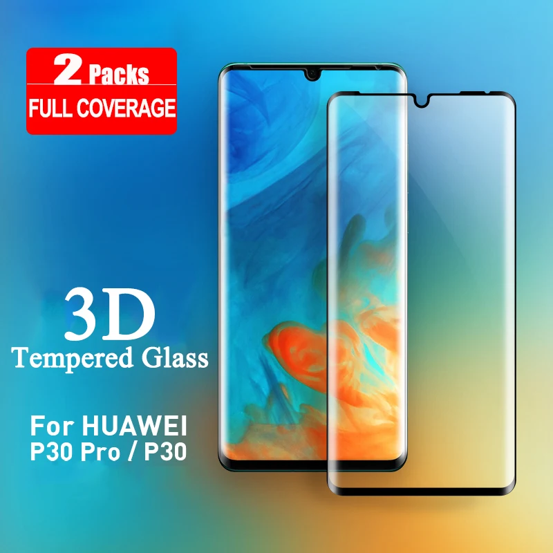 3D закаленное стекло для huawei P30 Lite Pro защита экрана на huawei P30 Pro P20 Lite P Smart Plus+ Защитное стекло для телефона