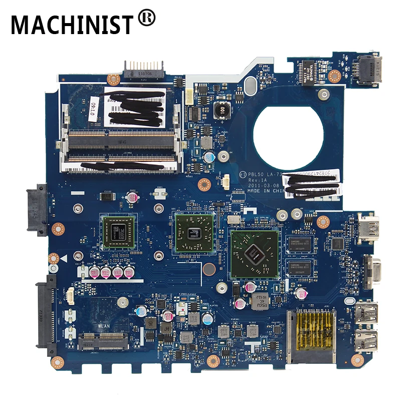 Оригинал для ASUS K43B K43BR K43BY K43BE X43B K43 X43 материнская плата ноутбука PBL50 LA 7321P E450/E350 HD6470