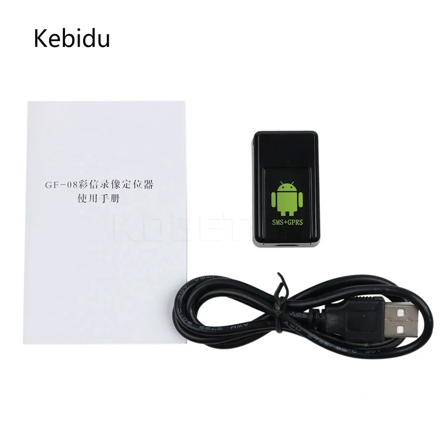 Активный GPS трекер Kebidu автомобильный локатор GSM устройство для прослушивания
