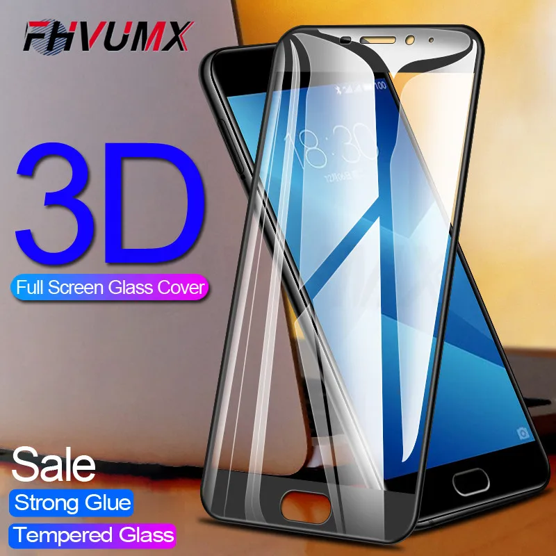 3D полное покрытие закаленное Стекло для Meizu M6 M6S M6T M3 M3S M3E M5 M5S M5C M3 M5 Примечание M6 Note Pro 6 7 защитная стеклянная пленка для экрана
