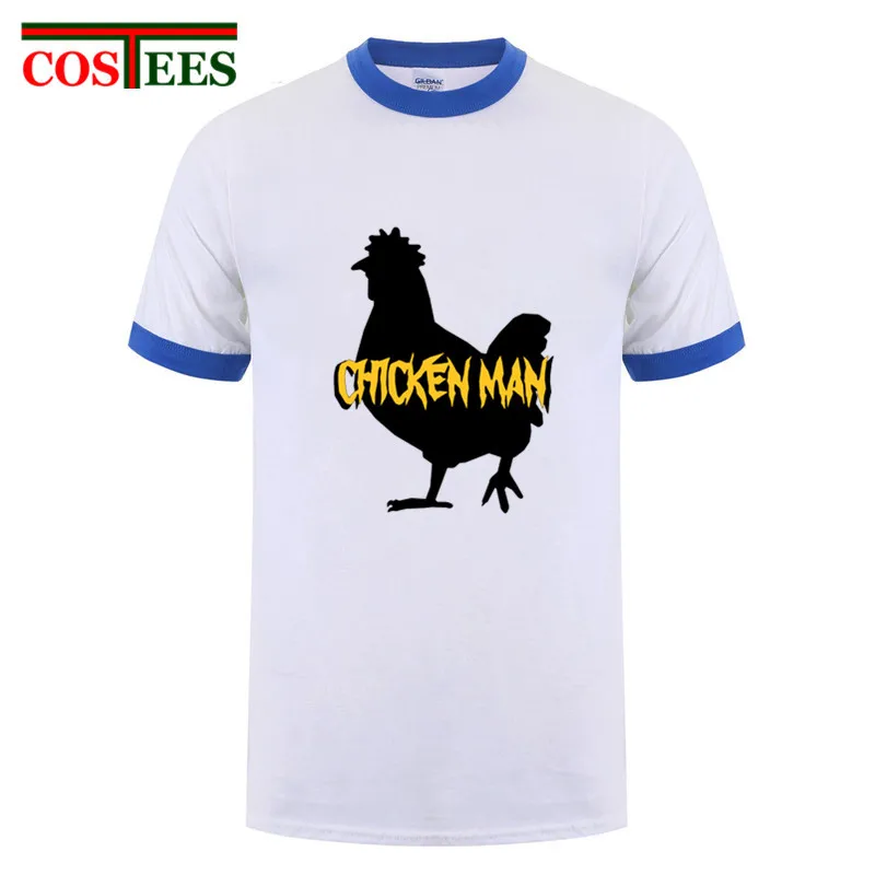 Camiseta Masculino Cock man Футболка homme Chicken Man мужская hombre забавная футболка с рисунком