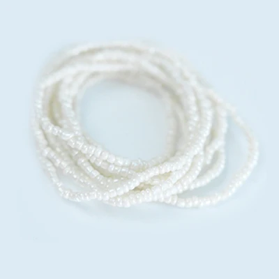 ivory white Bojiu простой бисер браслеты для женщин богемное Стекло Модные эластичные женские браслеты красочные модные ювелирные изделия BC98 - Окраска металла: ivory white