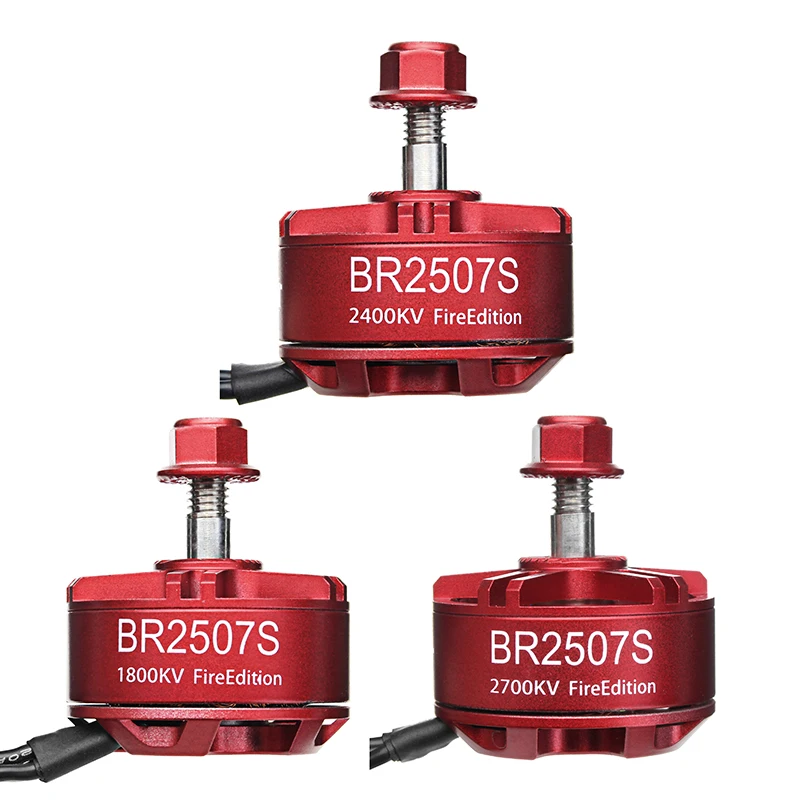 2507 Racerstar BR2507S для Fire Edition 1800KV 2400KV 2700KV 3 6S бесщеточный мотор гоночного квадрокоптера
