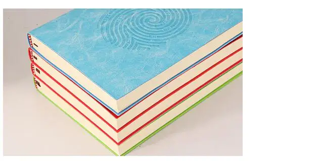 A5 офисный ноутбук канцелярские кожаный блокнот толщиной ручной книги творческий