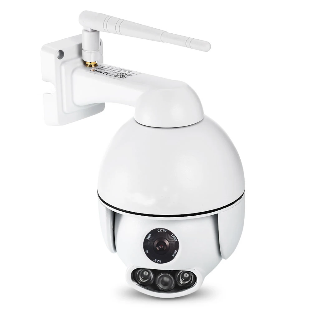 WANSCAM K54 1080P WiFi Беспроводная ip-камера FHD с автоматическим отслеживанием лица PTZ Pan Tilt 4X Zoom 2 Way Аудио CCTV наружная SD карта IR 50 м