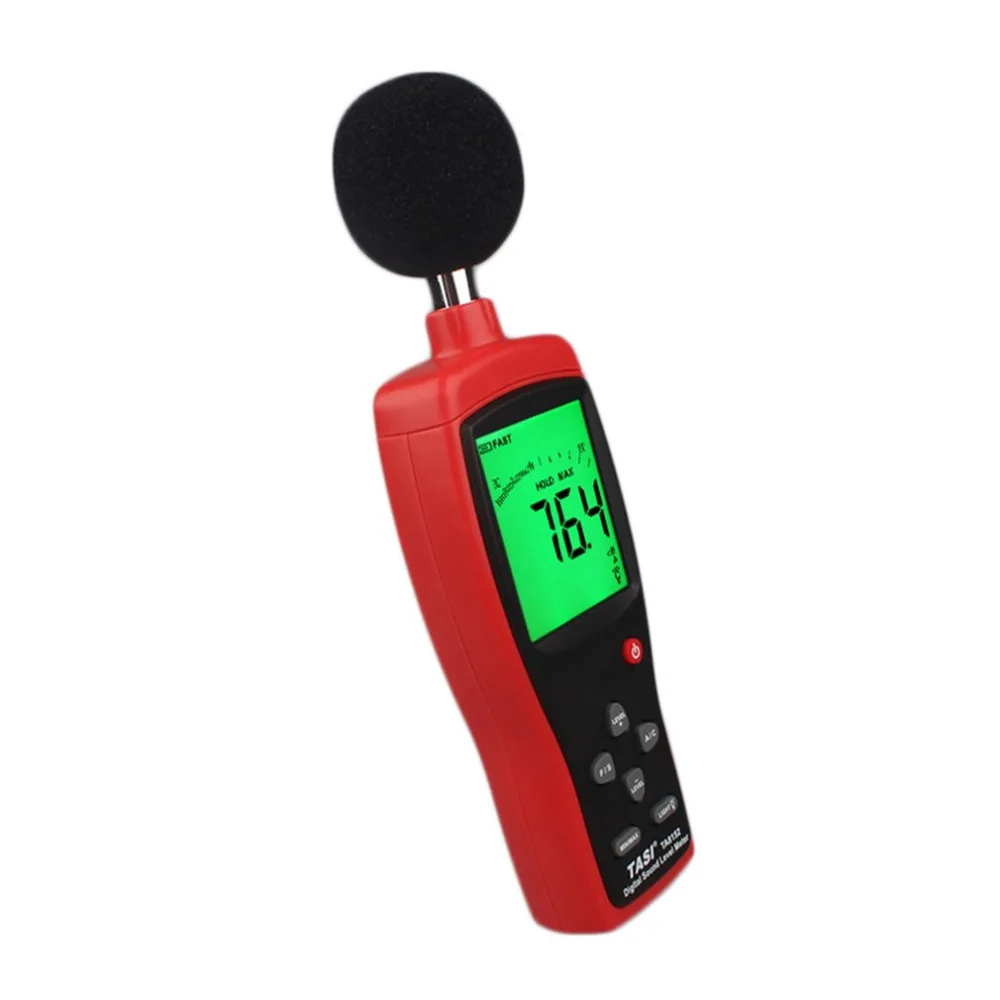 TA8152 Sound Level Meter Digital Noise Tester 30-130dB Decibel Monitoring Meters with Bracket | Инструменты