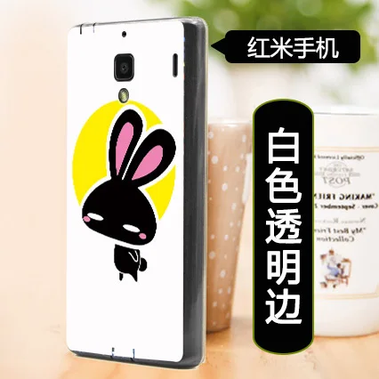 Ручная роспись чехол для Xiaomi редми красный рис мягкая оболочка силиконовый