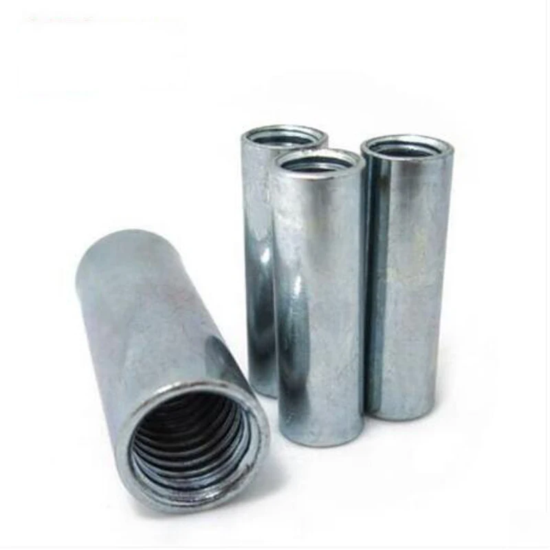 5PCS-M8*29 высококачественный болт с цинковым покрытием гайка-Соединитель/удлиненная круглая Соединительная гайка