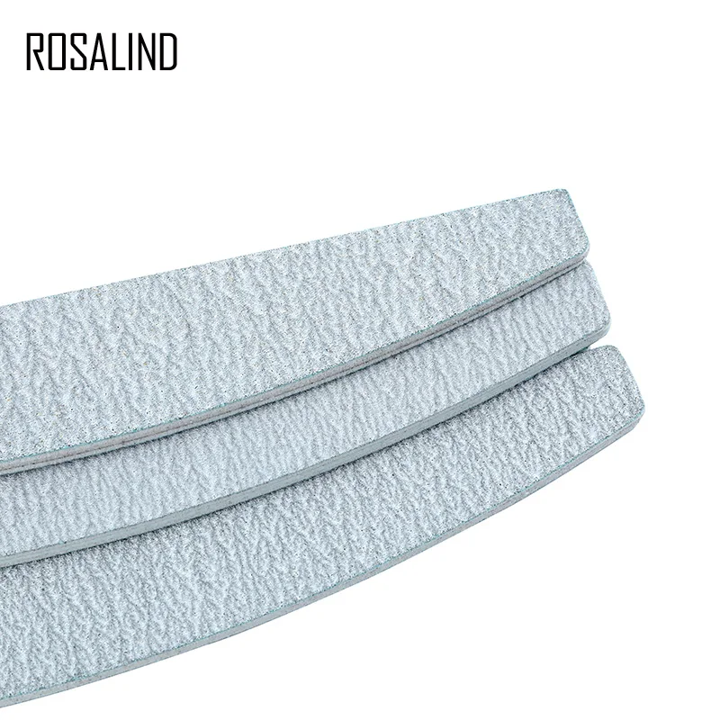 Набор пилок для ногтей ROSALIND 5 шт./компл. полный Профессиональный Педикюр Маникюр