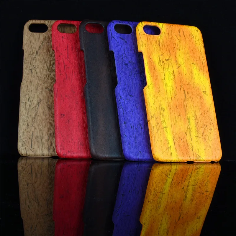 

Meizu U 20 U20 Case Wood Pattern Hard PC+PU Leather Back Cover Hard Phone Case for Meizu U 20 U20 Rear Cover Protector