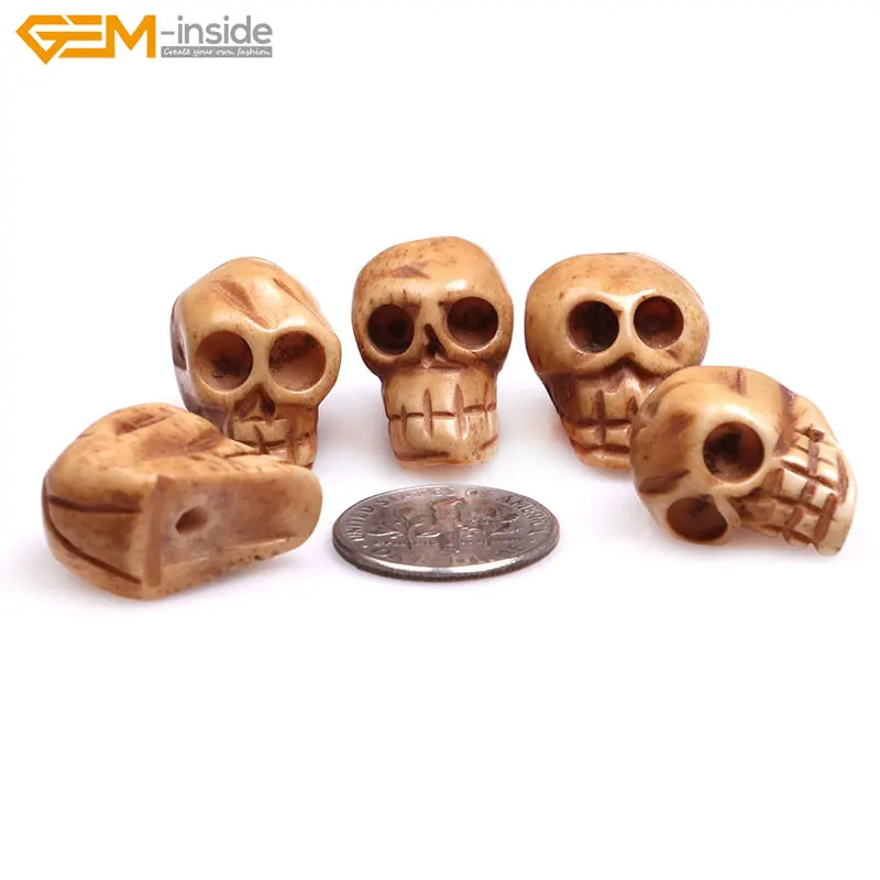 5 шт. бусины в виде черепа для украшений сделай сам | Украшения и аксессуары