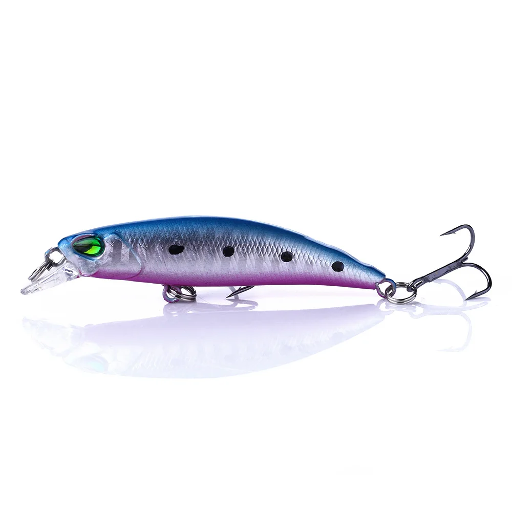 ThunderShower 5 шт. рыболовные приманки Minnow 70 мм 4 3G искусственная приманка Pesca твердый