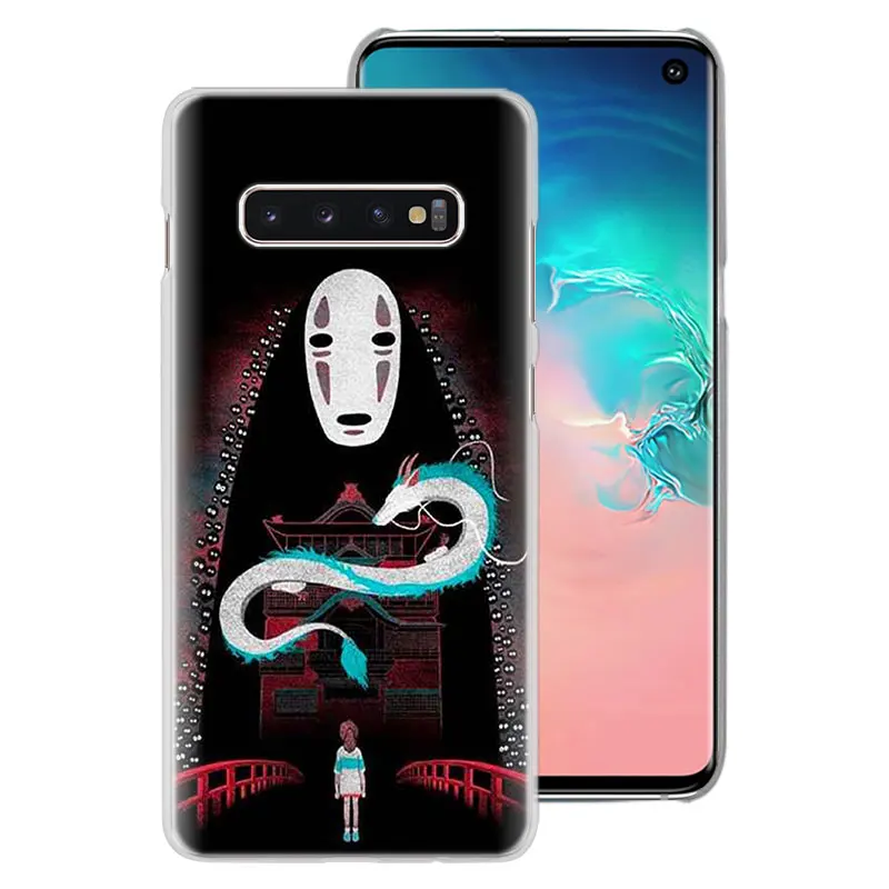 Аниме Тоторо, гибли спирированный чехол для телефона s для samsung Galaxy S8 S9 S10 Plus S10e M10 M20 S6 S7 edge Жесткий PC чехол-накладка
